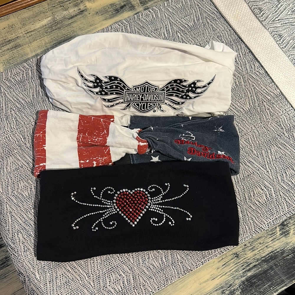 Harley Davidson Headband Bundle